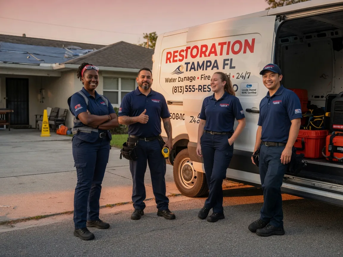 Water Damage Restoration company in Mitchellville, IA